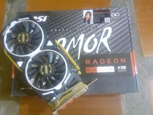 Tarjeta De Video Rx 470 Msi 4gb