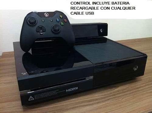 Xbox One 500gb Kinect Control Bateria Recargable *no Cambios