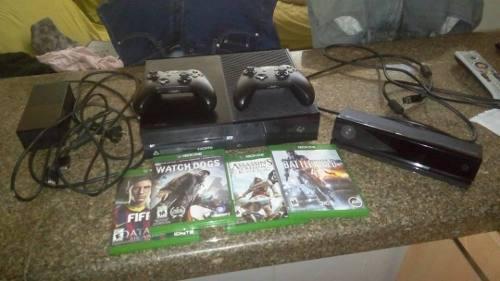 Xbox One Usado, 2 Controles, Kinect