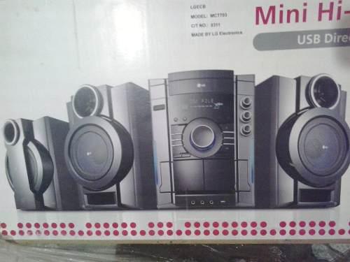 Equipo De Sonido Lg 8.000 W. Mct 703 Nuevo Costo 380 Verdes