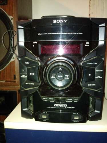 Equipo De Sonido Sony Genezi Modelo Mhc-gtr333