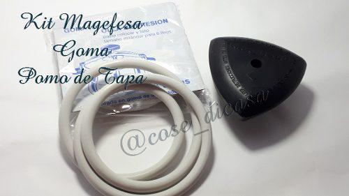 Kit De Repuestos Magefesa Pomo Y Goma Para Olla De Presion