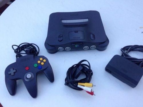 25 Vrds) Nintendo 64 Consola + Control Lote