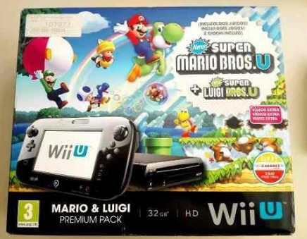 Nintendo Wii U De 32 Gb 2 Juegos Originales + 5 Juegos