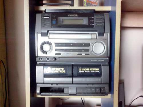 Radio Reproductor Aiwa, Cassettes/cd, Usado, Buena Condicion