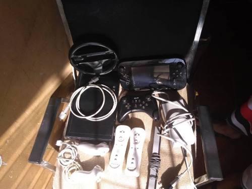 Wii U 32 Gb + 3 Controles Extras + 12 Juegos