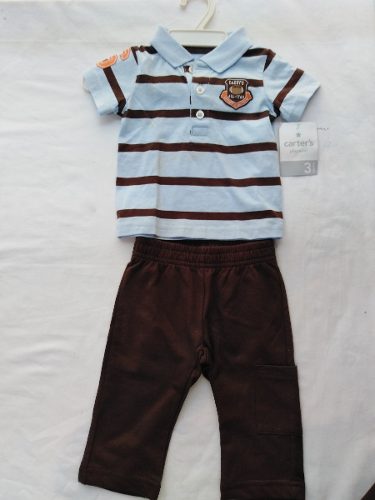 Conjunto De Bebé Varón Importado Carters