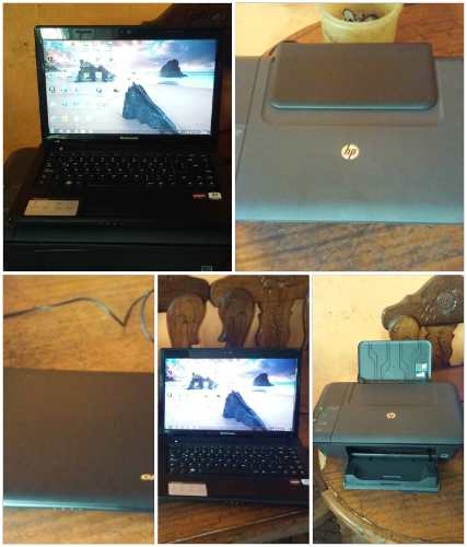 Laptop Lenovo Con Impesora Hp