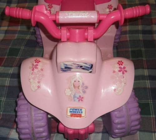 Moto 4 Ruedas Fisher Price Barbie