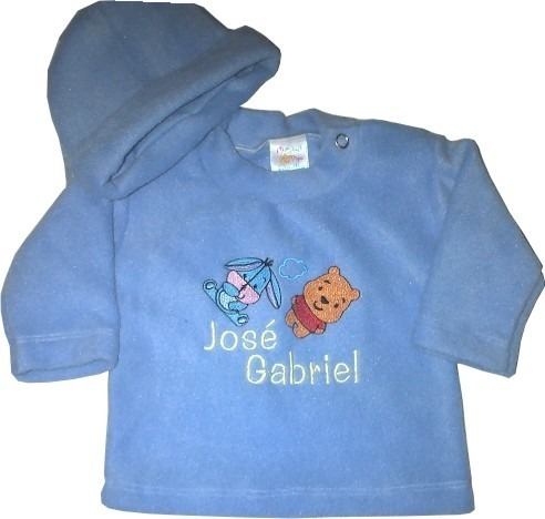 Sweters De Bebes Personalizados+gorrito Nacimiento Baby Show