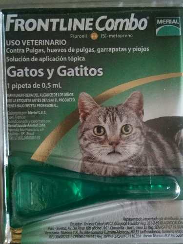 Pipeta Frontline Antipulgas Gatos Antiparasitario