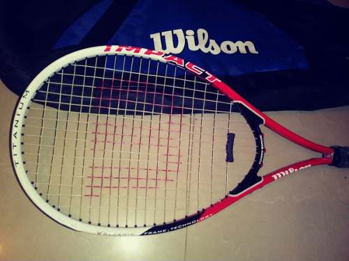 Raqueta De Tenis De Titanium Wilson
