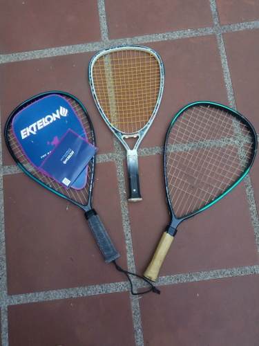 Raquetas Racquetball Nueva Y De Poco Uso Ektelon Y Spalding