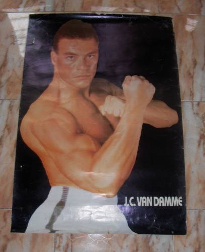 Afiches Postes Jean Claude Van Damme. Usado.