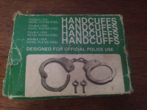 Esposas Handcuffs Con Sus Llaves