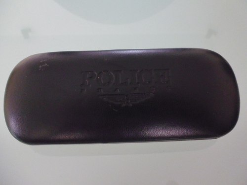 Estuche Para Lentes Police / Estuche Duro / Color Negro /