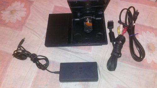Playstation 2 Ps2 Lente Malo+cables+juego Original