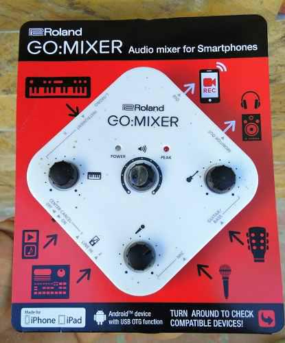 Roland Go Mixer Youtuber De Audio Y Video