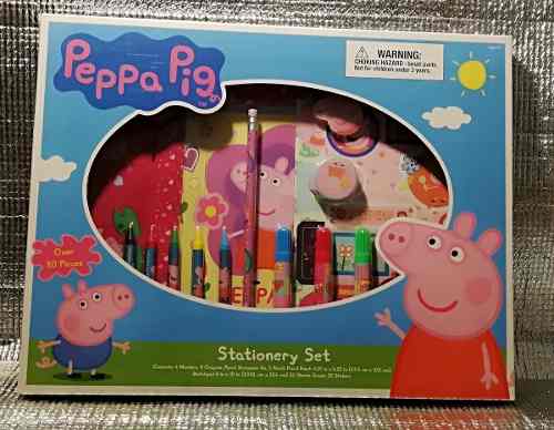 Set De Colorear De Peppa Pig