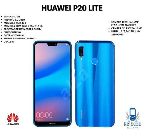 Telefono Celular Huawei P20 Lite 4gb /32gb Android