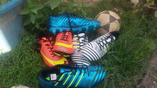Zapatos Tacos Messi Guayos Futbol Campo