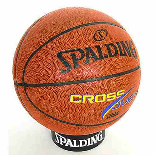 Balon Basketball Spalding Nba Crossover De Cuero Y Orginal