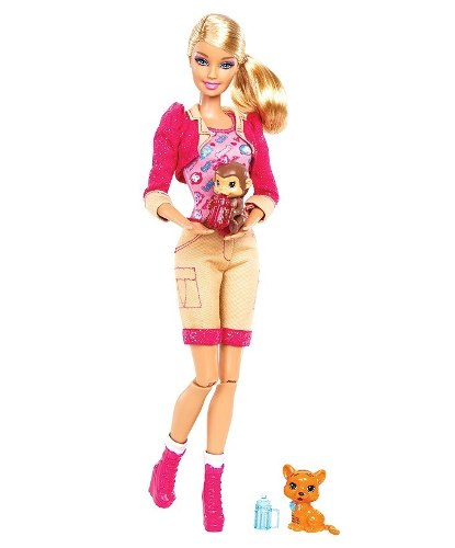 Barbie Cuidadora De Animales Original