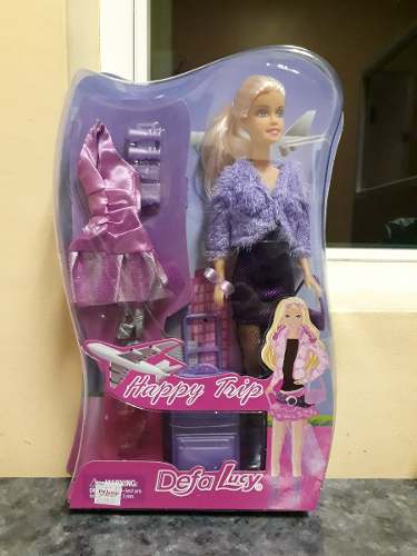 Barbie Defa Lucy Viajera Incluye Maleta Con Accesorios