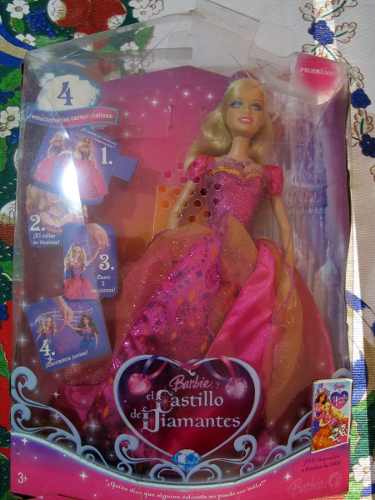 Barbie Original Castillo De Diamantes Mattell Y Accesorios