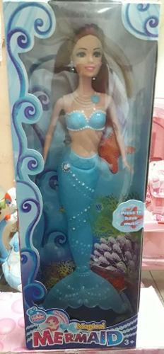 Barbie Sirena Con Luces