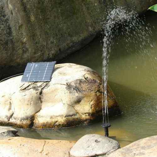 Bomba Fuente Agua Energia Solar Cuadrado