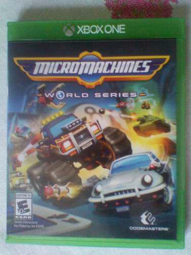 Juego Fisico Xbox One Carrera Infantil Micromachines