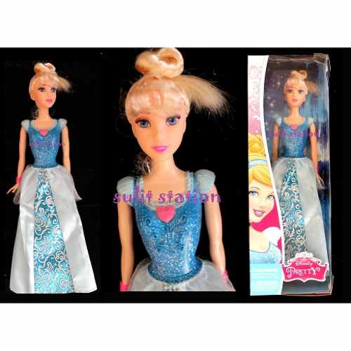 Muñeca Tipo Barbie Disney Princesa Cenicienta Nueva Y Otras