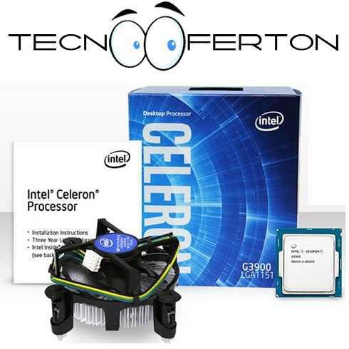 Procesador Intel G3900 Socket 1151 Celeron Dual Core 2.8ghz