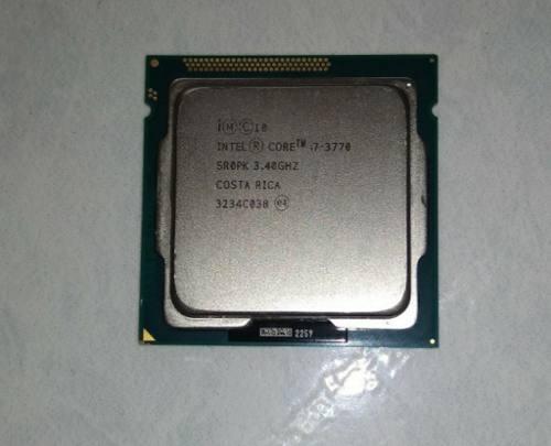 Procesador Intel(r) Core(tm) I7-3770 Cpu @ 3.40ghz, 1155