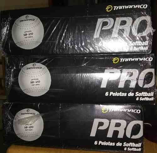 Pelotas De Softball Tamanaco Sb-120 Nuevas