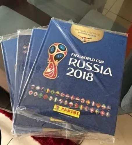 Album Mundial Rusia 2018 Para Pegar Tapa Dura Clasico