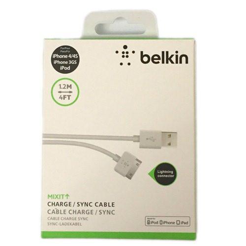 Cable Belkin Original Iphone 4 4s Ipad 1 2 3 Ipod Certificad