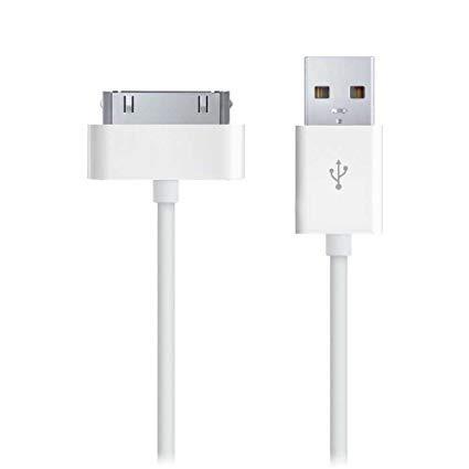 Cable Iphone 4 4s Ipod Ipad Usb Datos Carga Blanco Apple Ng