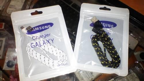 Cable Usb Nylon Carga Y Datos Samsung Blu Huawei 1m