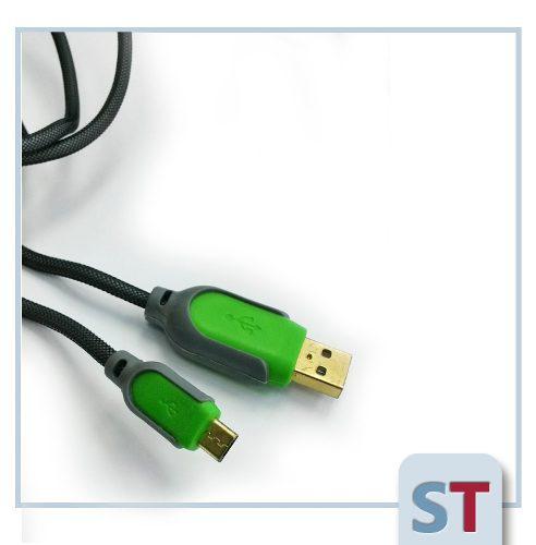 Cable Usb Para Celulares | Conector Tipo Samsung | Reforzado