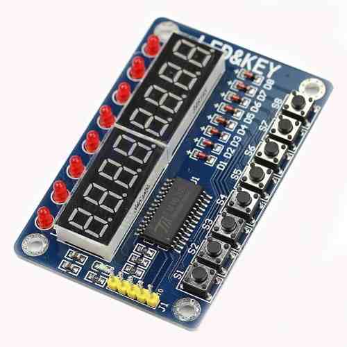 Modulo Display 8 Bit C/8 Botones Tm Arduino