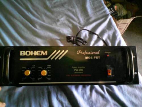 Power Amplificador Bohem Pw- 280 Usado
