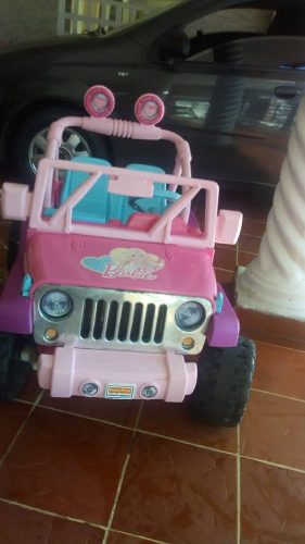 200 Jeep Barbie Rustico Juguete Electrico 4 Ruedas