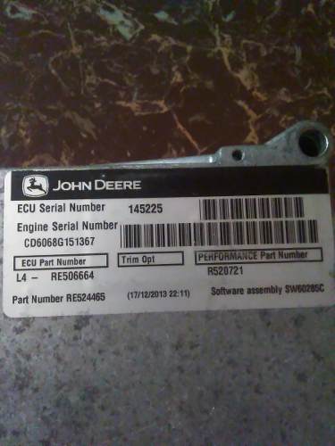 Ecu John Deere L4 Re