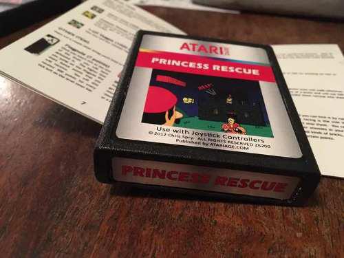 Juego Para Atari 2600 Princess Rescue Juego Creado En 2012