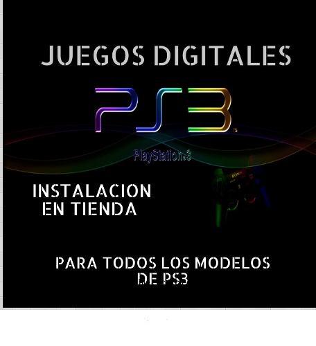 Juegos Digitales Para Ps3. Instalación En Tienda. Pack De