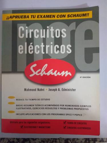 Libro De Circuitos Electricos Serie Schaum Cuarta Edicion