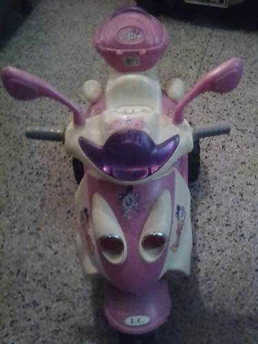 Moto De Bateria Para Niñas 50 Mil. Excelente Codicion