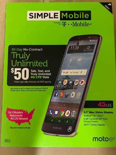 Motorola Moto E5 4000mah 16gb/2gb Pantalla 5.7 Max View